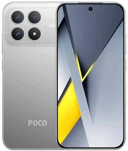 Смартфон Xiaomi POCO F8 Pro 12/256 ГБ, серебристый
