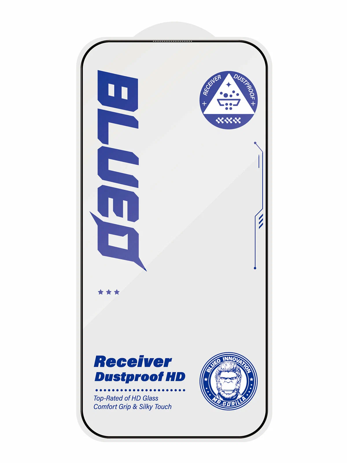 Защитное стекло BlueO для iPhone 17 Pro Max/16 Pro Max