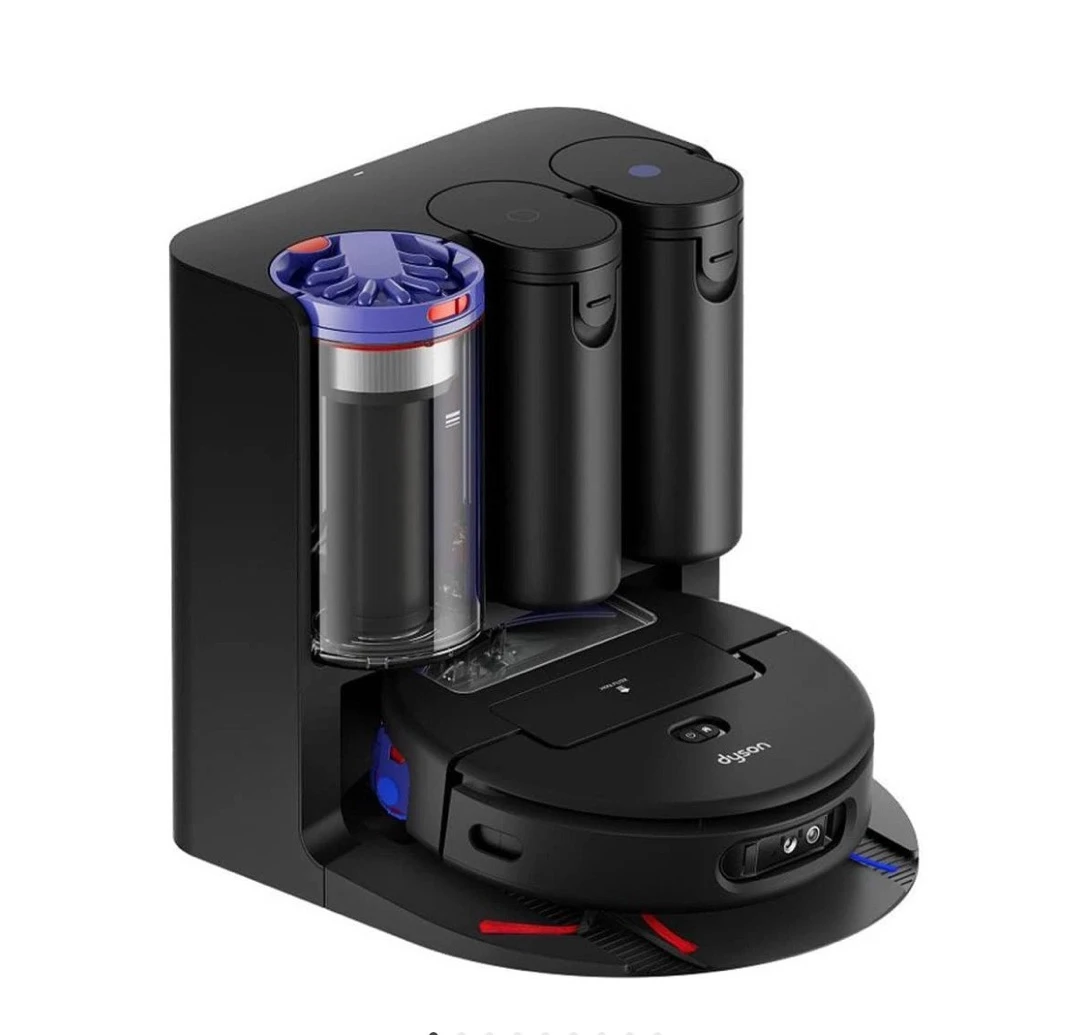 Робот-пылесос Dyson Spot+Scrub AI, чёрный (Black)
