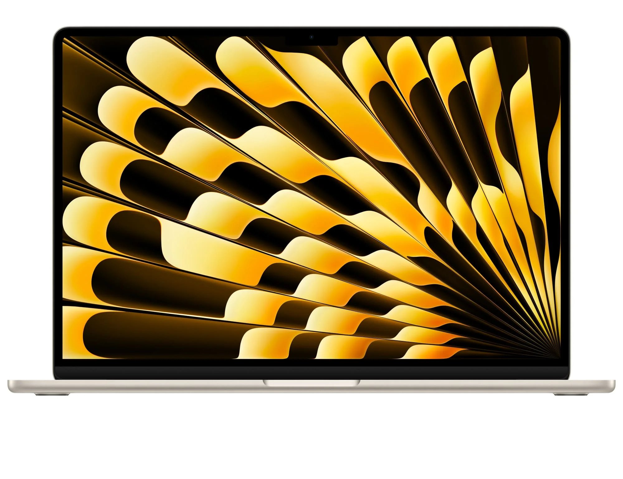 Apple MacBook Air 15" M3 16 ГБ, 256 ГБ SSD, «сияющая звезда» (MC9F4)
